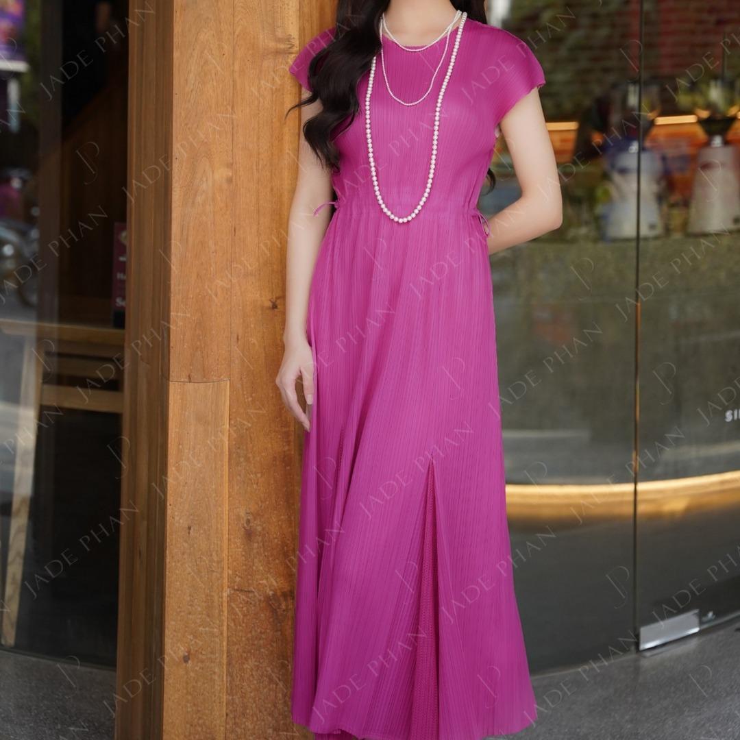 Adele Pleated Dress - Váy Adele — ảnh 4