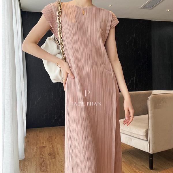 Váy Eva dập ly cao cấp JADEPHAN đi chơi — ảnh 2