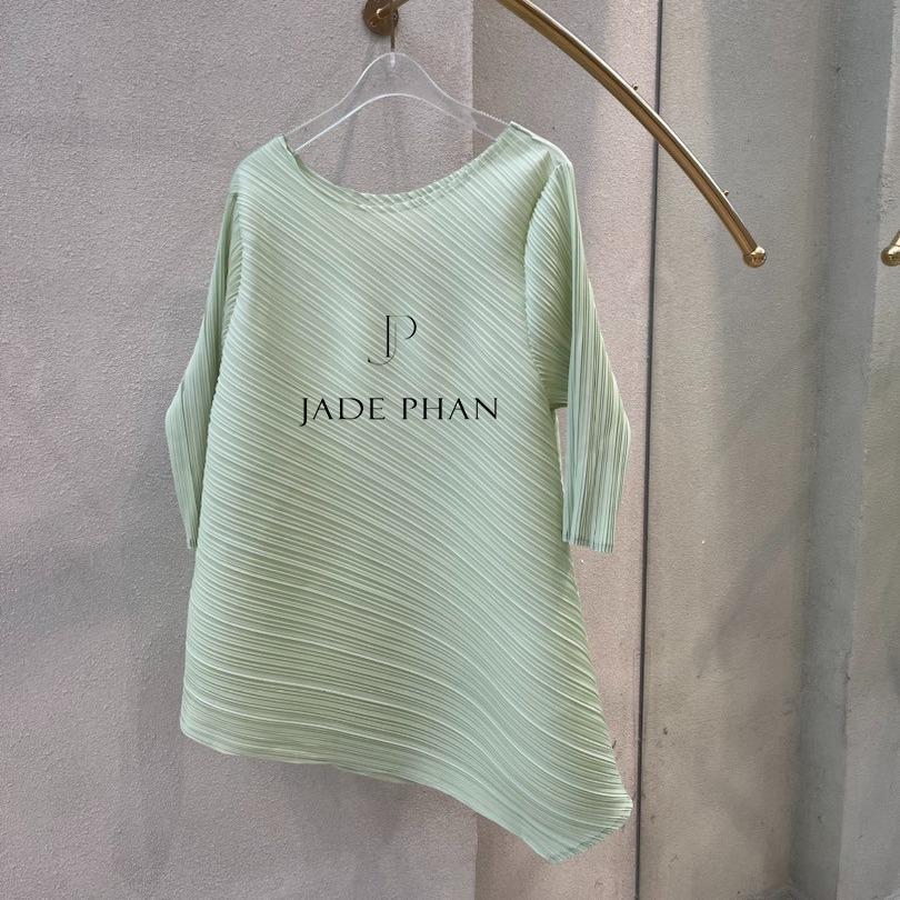 Áo Gerda dập ly cao cấp JADEPHAN thanh lịch nhiều màu — ảnh 13