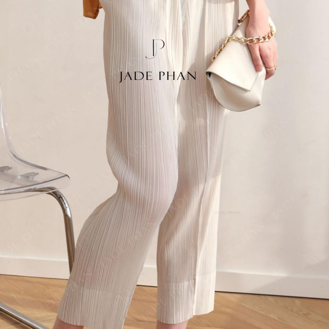 Quần Daisy dập ly cao cấp JADEPHAN xếp ly lò xo freesize — ảnh 13