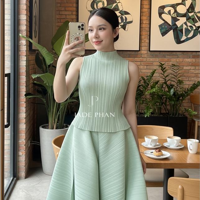 Áo ONNI xếp ly nữ, áo dập ly Cao Cấp nhiều màu phong cách cá tính — ảnh 13