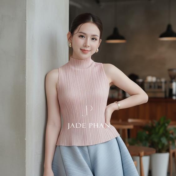 Áo ONNI xếp ly nữ, áo dập ly Cao Cấp nhiều màu phong cách cá tính
