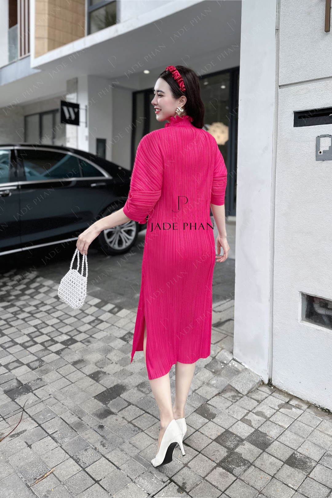 MARTHA Dress - Hồng Sen